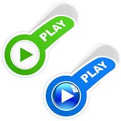 Image showing PLAY icon.