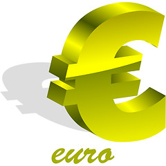 Image showing Euro icon.