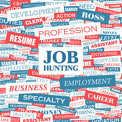 Image showing JOB HUNTING