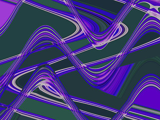 Image showing Abstract 3d background