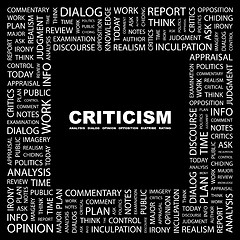 Image showing CRITICISM.