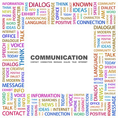 Image showing COMMUNICATION