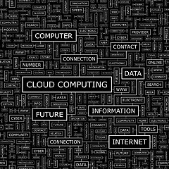 Image showing CLOUD COMPUTING