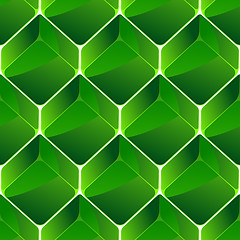 Image showing Crystals. Seamless pattern.