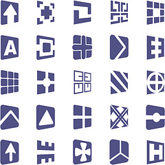 Image showing Collection of different graphic elements