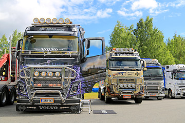 Image showing Volvo FH Trucks with Lots of Chrome