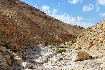 Image showing Desert canyon