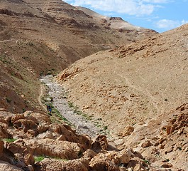 Image showing Desert canyon