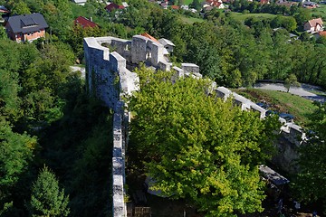 Image showing Bastion of Celje medieval castle in Slovenia