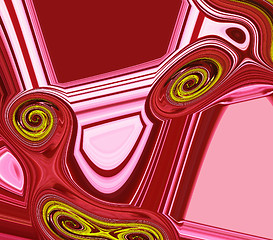 Image showing Abstract 3d background