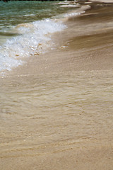 Image showing  foam in the beach   thailand kho ta south china sea