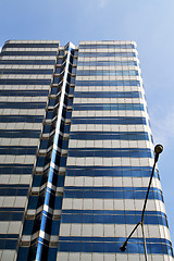 Image showing  bangkok terrace  thailand  in office   street lamp