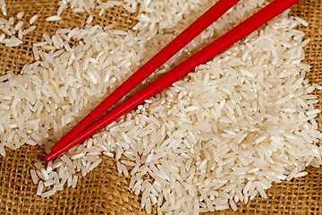Image showing white rice  