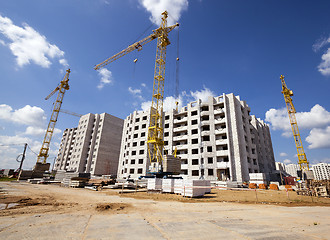 Image showing construction of the new house  