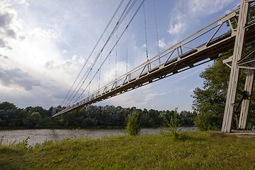 Image showing foot bridge