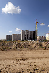 Image showing construction of the new house  