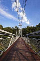 Image showing foot bridge