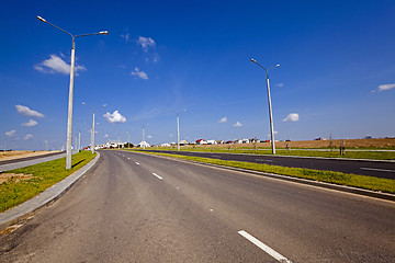 Image showing the new road  