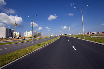 Image showing the new road  