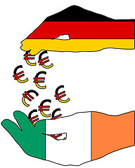 Image showing German ? for Ireland