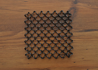 Image showing Metal coaster