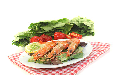 Image showing orange Shrimp