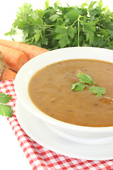 Image showing Oxtail soup