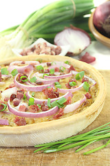 Image showing Onion tart
