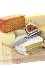 Image showing Selection of cheese