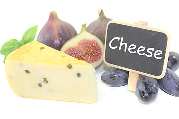 Image showing Piece of cheese