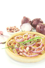 Image showing Onion tart