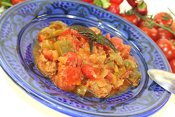 Image showing freshly cooked Tagine Kefta