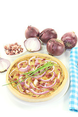 Image showing Onion tart