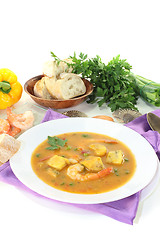 Image showing fresh bouillabaisse