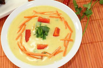 Image showing Curry Soup