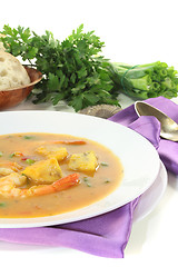 Image showing delicious bouillabaisse