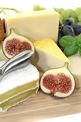 Image showing Selection of cheese