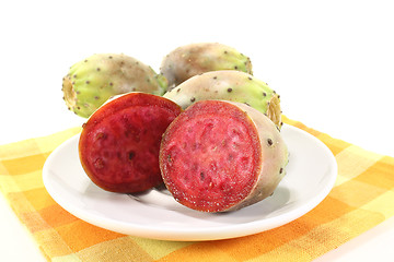 Image showing succulent cactus figs
