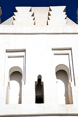 Image showing   the history  symbol  in morocco   and  blue    sky