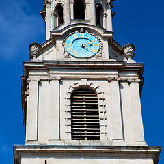 Image showing old architecture in england london europe wall and history