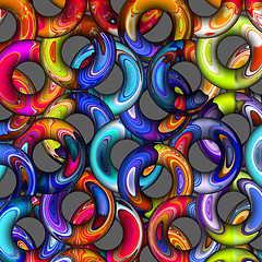 Image showing Abstract 3d background