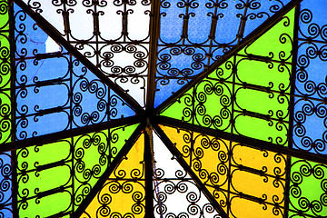 Image showing colorated glass and 