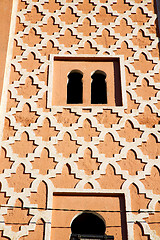 Image showing  muslim the history  symbol  in morocco  abstract