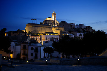 Image showing Ibiza in night