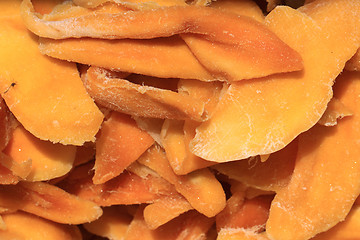 Image showing dried mango fruit background