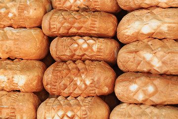Image showing czech cheese background