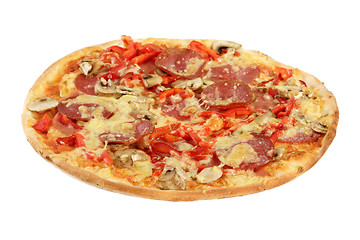 Image showing Pizza Capricciosa