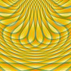 Image showing Abstract swirl background. Pattern with optical illusion. 