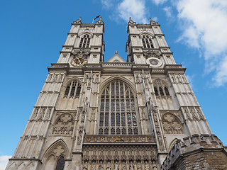 Image showing Westminster Abbey in London