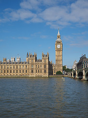 Image showing Houses of Parliament in London